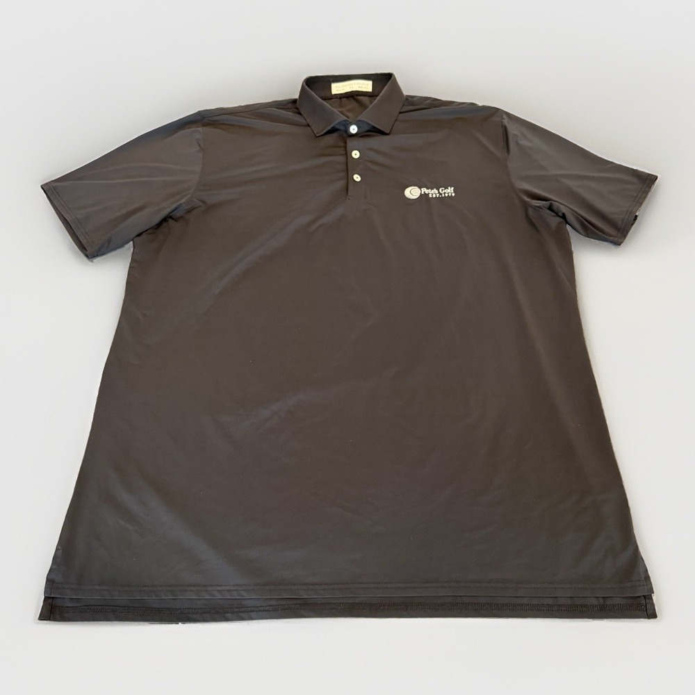 Holderness & Bourne Performance Polo Shirt 2XL XXL Black Golf Club Country Mens